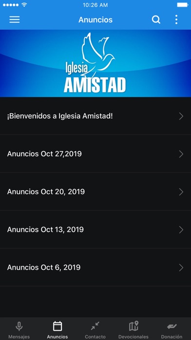 How to cancel & delete Iglesia Amistad from iphone & ipad 2