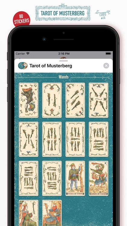 Tarot of Musterberg Stickers screenshot-5