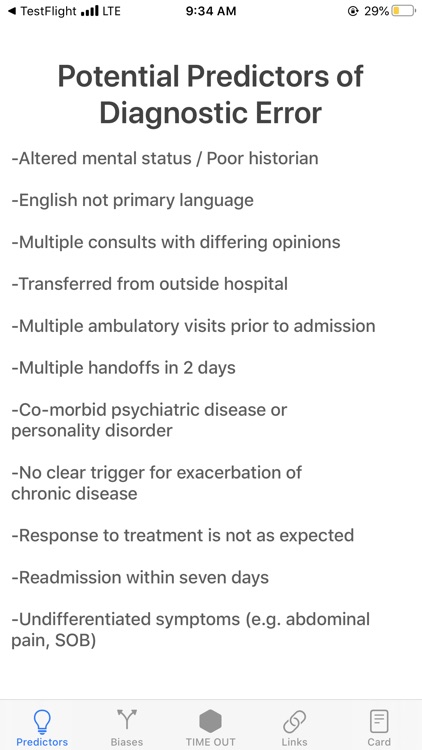 Diagnostic Time Out: BWH screenshot-3