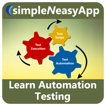 Learn Automation Testing and Test Driven Development - A simpleNeasyApp by WAGmob