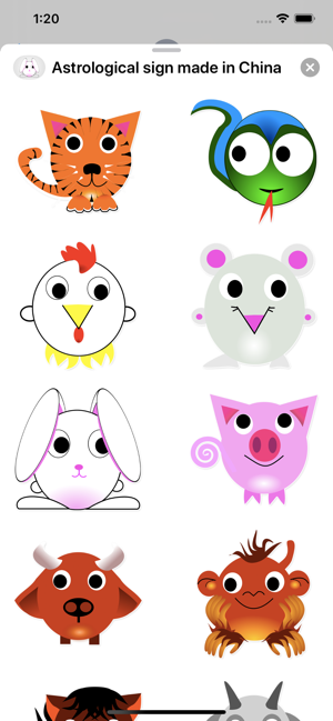 Chinese Zodiac Signs Stickers(圖2)-速報App