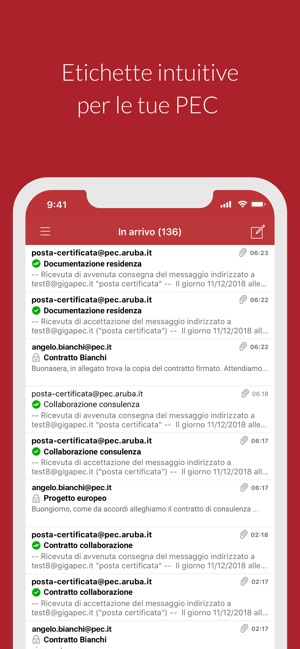 ALLEGATI POSTA CERTIFICATA IPHONE SCARICA