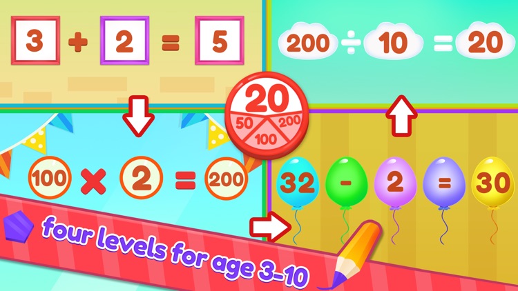 Dino School Kids Math Games screenshot-5