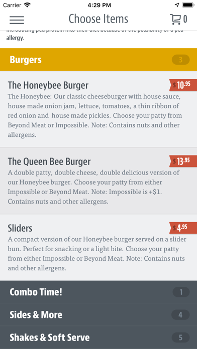 Honeybee Burger screenshot 3