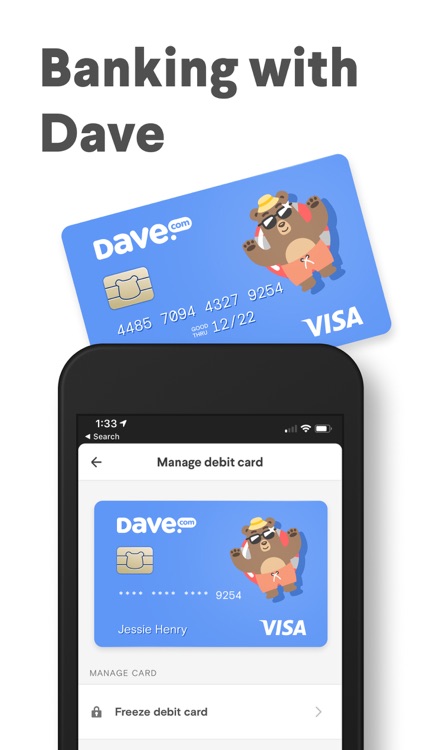 Dave - Banking For Humans screenshot-3