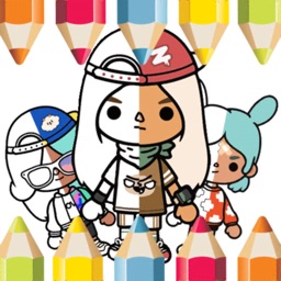 Toca Life Coloring by Number