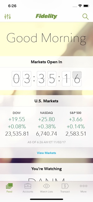 Fidelity Investments On The App Store