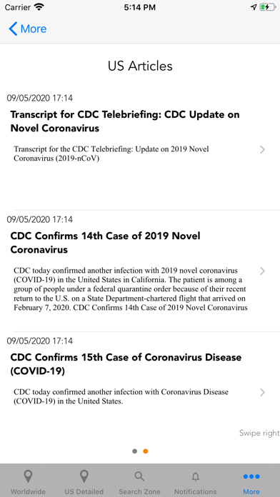Coronavirus COVID Trackerのおすすめ画像10