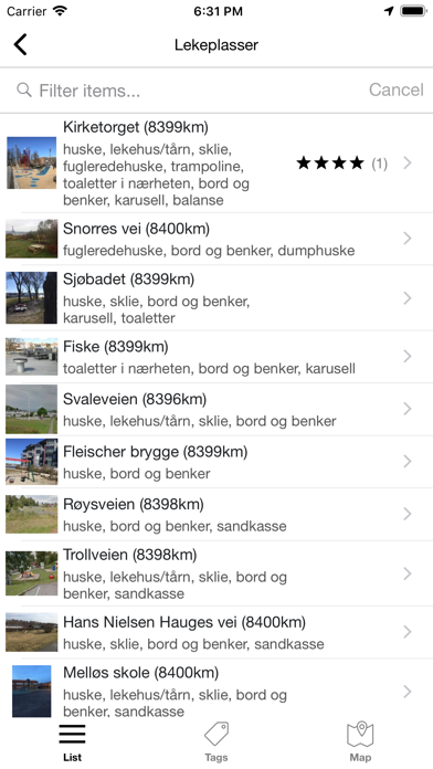 Finn lekeplass screenshot 2