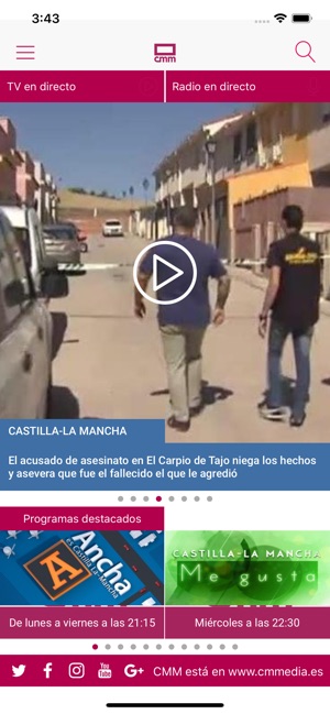 CMM: Castilla-La Mancha Media(圖1)-速報App