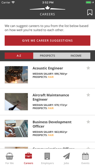 Careers screenshot 2