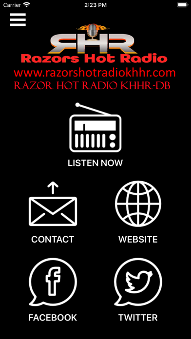 Razor Hot Radio KHHR-DB screenshot 2