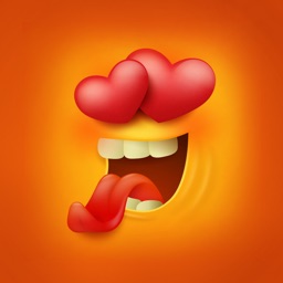 Stickers Cartoon 3D Emoji Love
