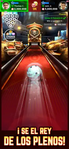 Captura de Pantalla 2 Bowling King iphone