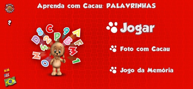 Aprenda com Cacau: Palavrinhas