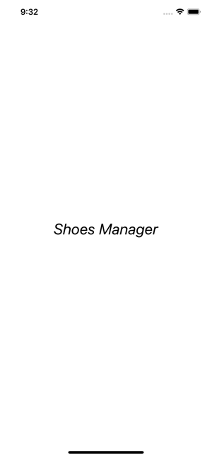 ShoesManager