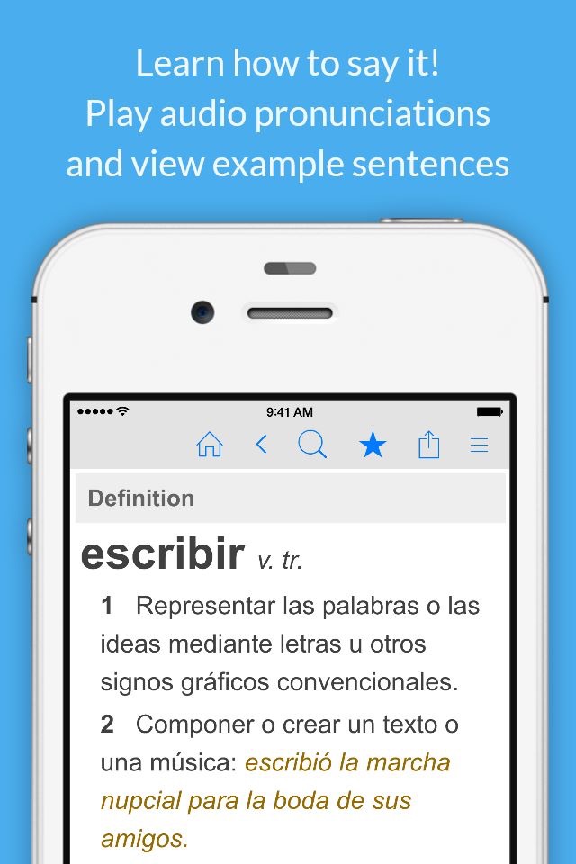 Spanish Dictionary & Thesaurus screenshot 2