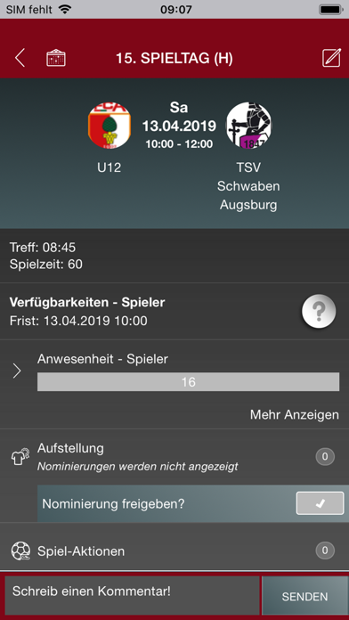 FC Augsburg - Team Manager screenshot 4