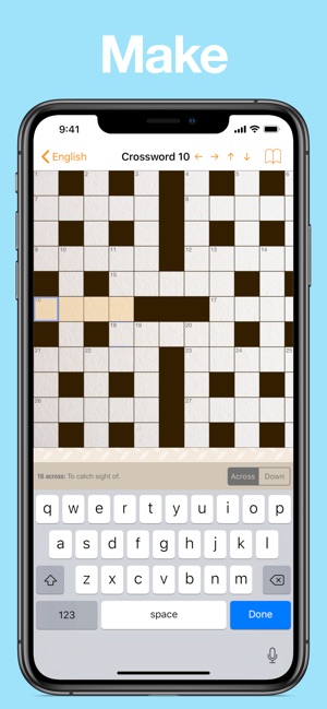 Accessible Crosswords on AppGamer com