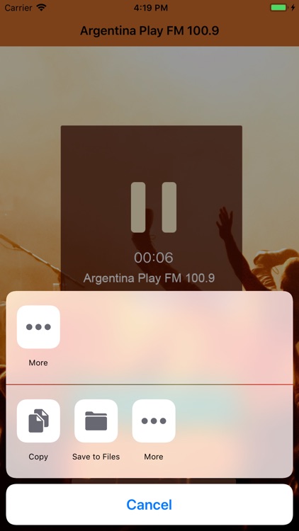 Argentina Play FM 100.9 screenshot-3