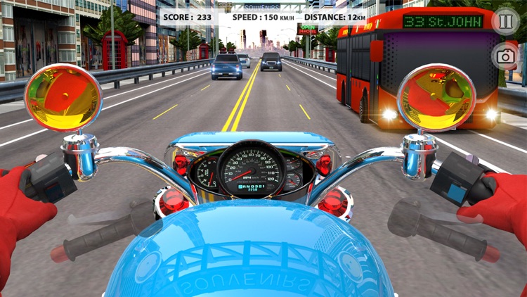 Highway Bike Traffic Rider Pro