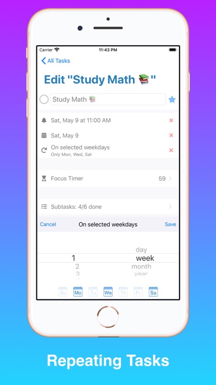 Masterlist: Focus & Tasks screenshot-6