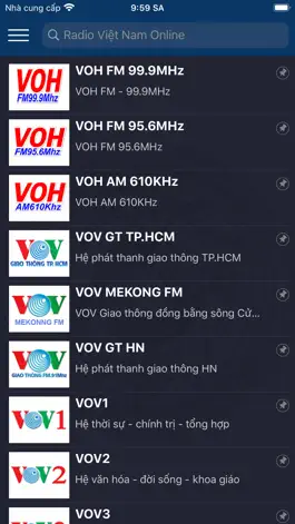 Game screenshot Radio Việt Nam - nghe đài FM apk