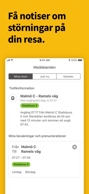 Skånetrafiken(圖2)-速報App