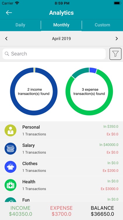 GSW Expense Manager screenshot-3