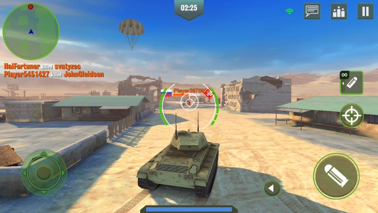 War Machines: 3D Tank Games screenshot-4