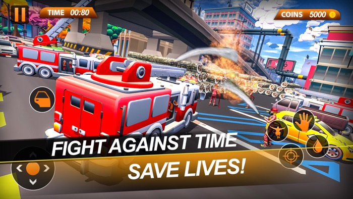 Fire Truck Best Rescue Game
