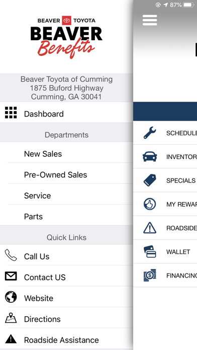 Beaver Toyota screenshot 2