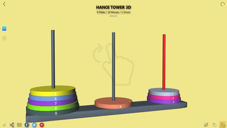 HANOI TOWER 3D