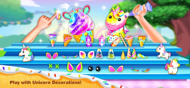 Unicorn Ice Cream-Chef Games(圖3)-速報App