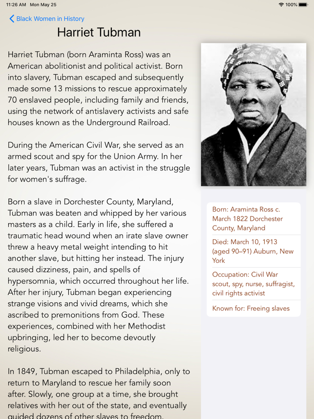 Black Women in History 2020(圖5)-速報App