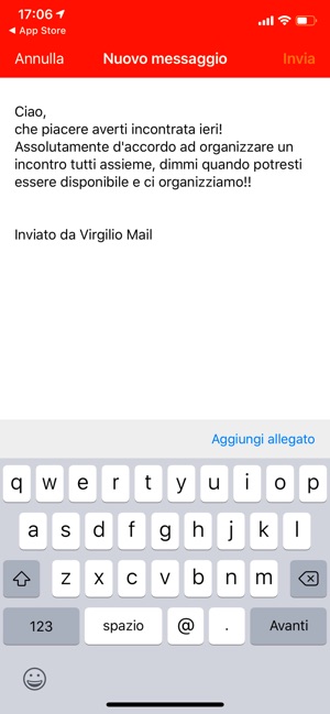 Virgilio Mail Email App Im App Store