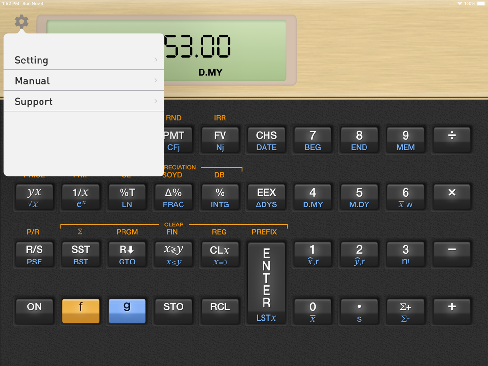 Hp 10bii Financial Calculator Online Emulator