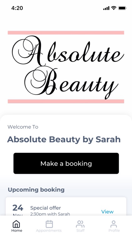 Absolute Beauty by Sarah