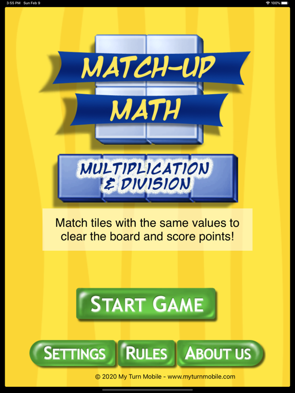 Screenshot #4 pour Match-Up Multiplication
