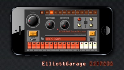 EGDR808 Drum Machine HD Screenshot 1