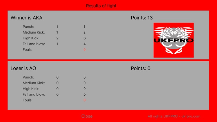 UKFPRO Score Combat lite screenshot-4