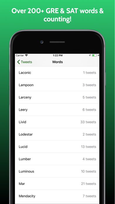 GRE & SAT Exam Words - Parrot screenshot 3
