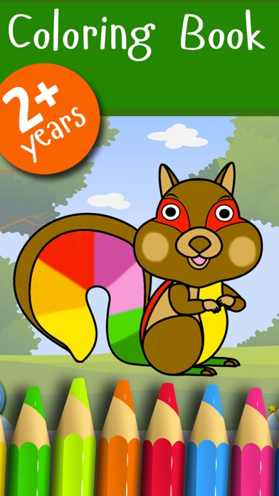 Forest:Toddlers Coloring Games screenshot 2