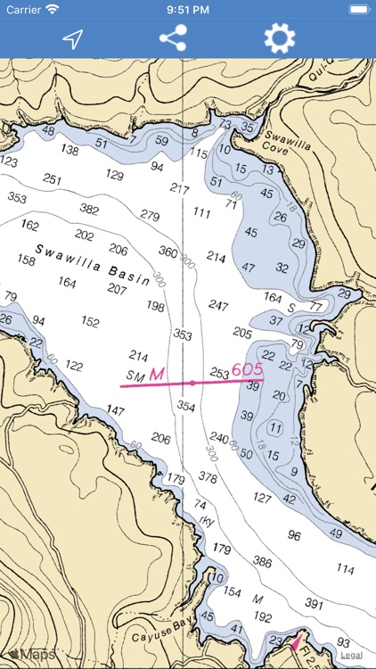 Franklin D. Roosevelt Lake Map