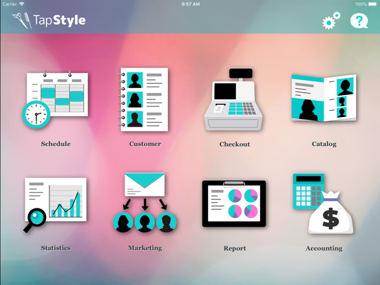 TapStyle for hair salon screenshot
