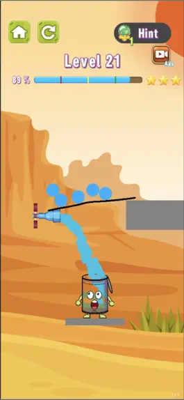 Game screenshot Happy Water Draw Line hack