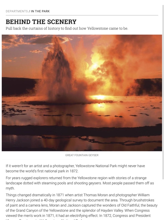 National Park Journal