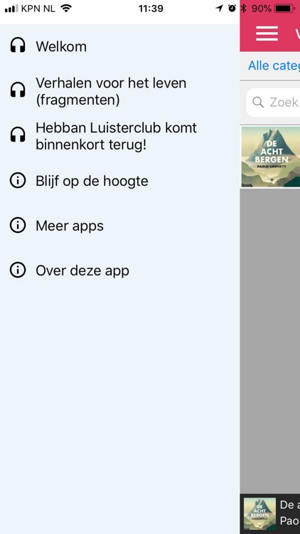 Hebban Luisterboek-app