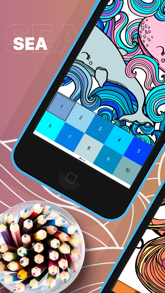 Juicy Paint color by number