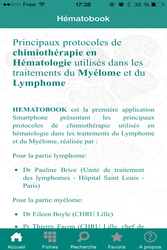 Hematobook screenshot 2